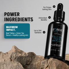 Forge Skin Night Serum applicator glide for smooth application