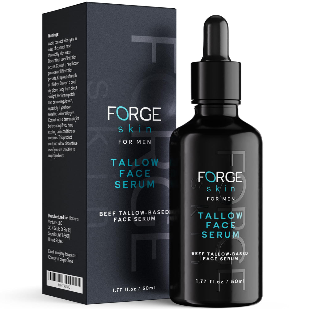 Forge Skin Night Serum bottle ready for nightly hydration