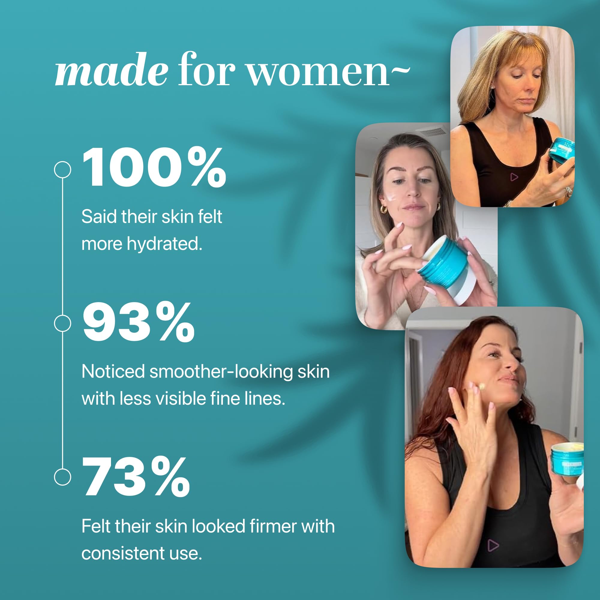 Forge Skin Tighten & Lift Balm close-up shows quick absorption on skin