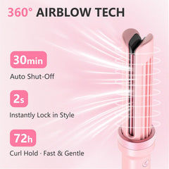 FORLIFA triple-protect-ionics shield highlights heat protection and anti-static benefits.