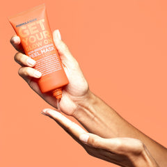 FORMULA 10.0.6 Get Your Glow On peel texture close-up highlights exfoliating action