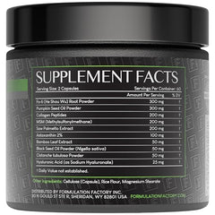 Crown of Glory capsules close-up for easy daily use