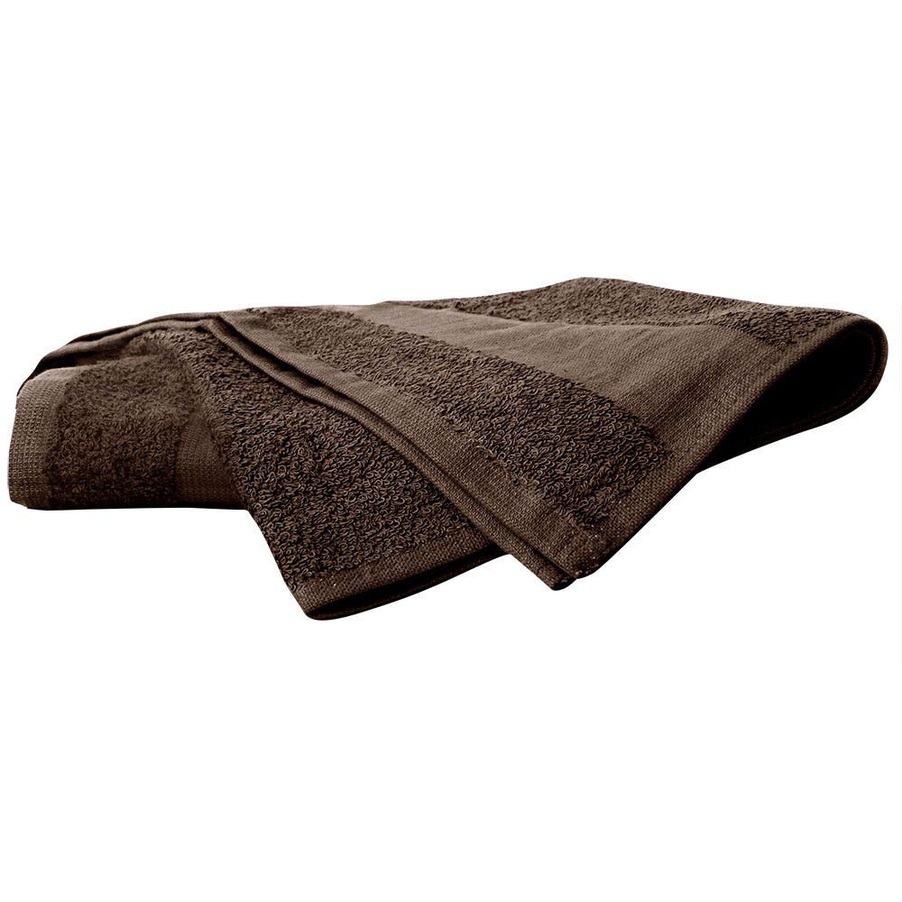 ForPro 410gsm cotton towels closeup highlighting absorbency and bleach resistance for heavy-duty cleaning.