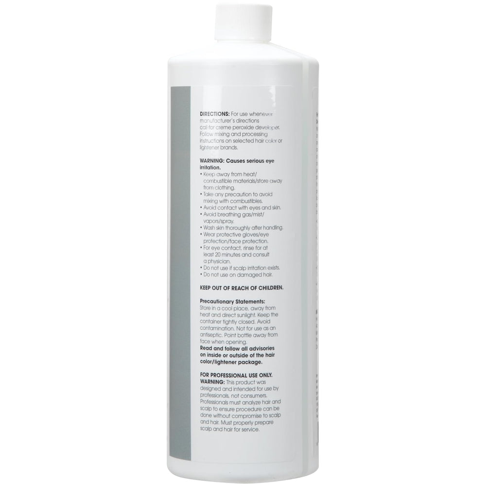 ForPro Expert 30V Creme Developer 32oz jar ready for consistent lift and color work.