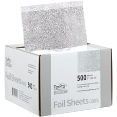 ForPro foil sheets 5x10.75 inches sized for precise wrapping.