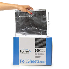 ForPro foil sheets provide secure grip for precise color and highlight work.