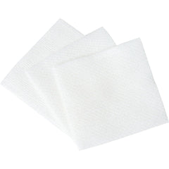 ForPro lint-free wipes folded 2x2 and opened to 4x4 for versatile use.
