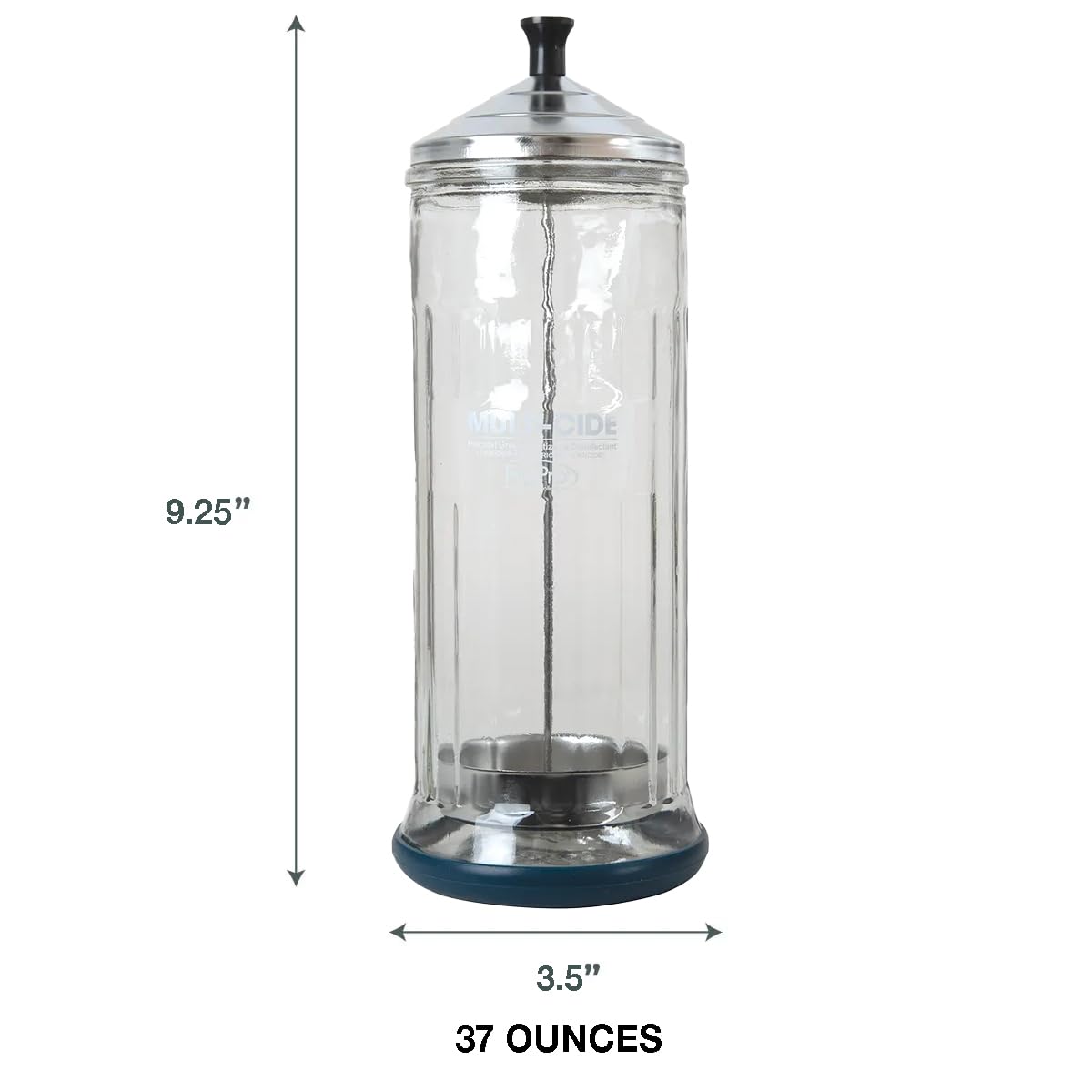 ForPro jar ideal for salon tools including brushes and combs