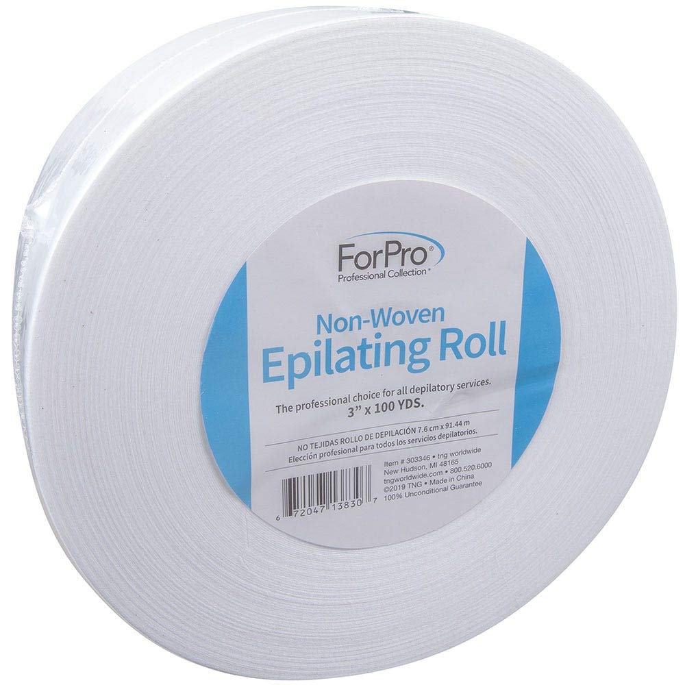 ForPro non-woven epilating roll closeup weave for precise, clean waxing results.