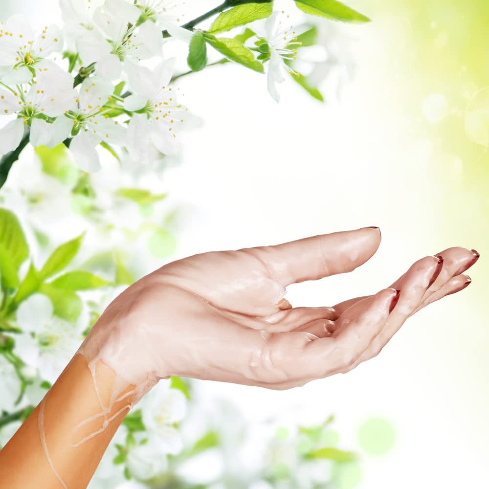 ForPro Nurture hands with dry skin showing hydrating effect after paraffin session.