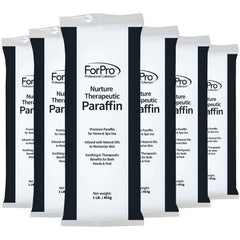 ForPro Nurture paraffin blocks unwrapped for convenient at-home spa use.