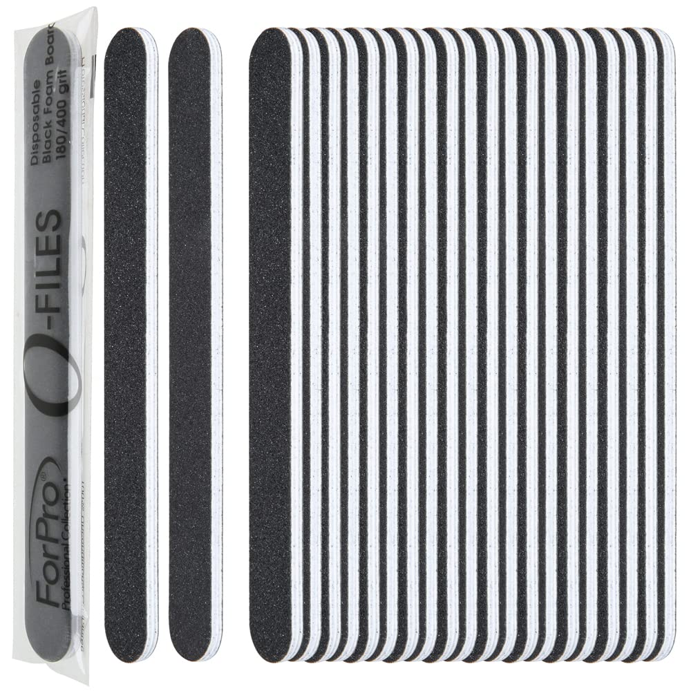 ForPro O-Files double-sided grit close-up showing 100 and 180 options.