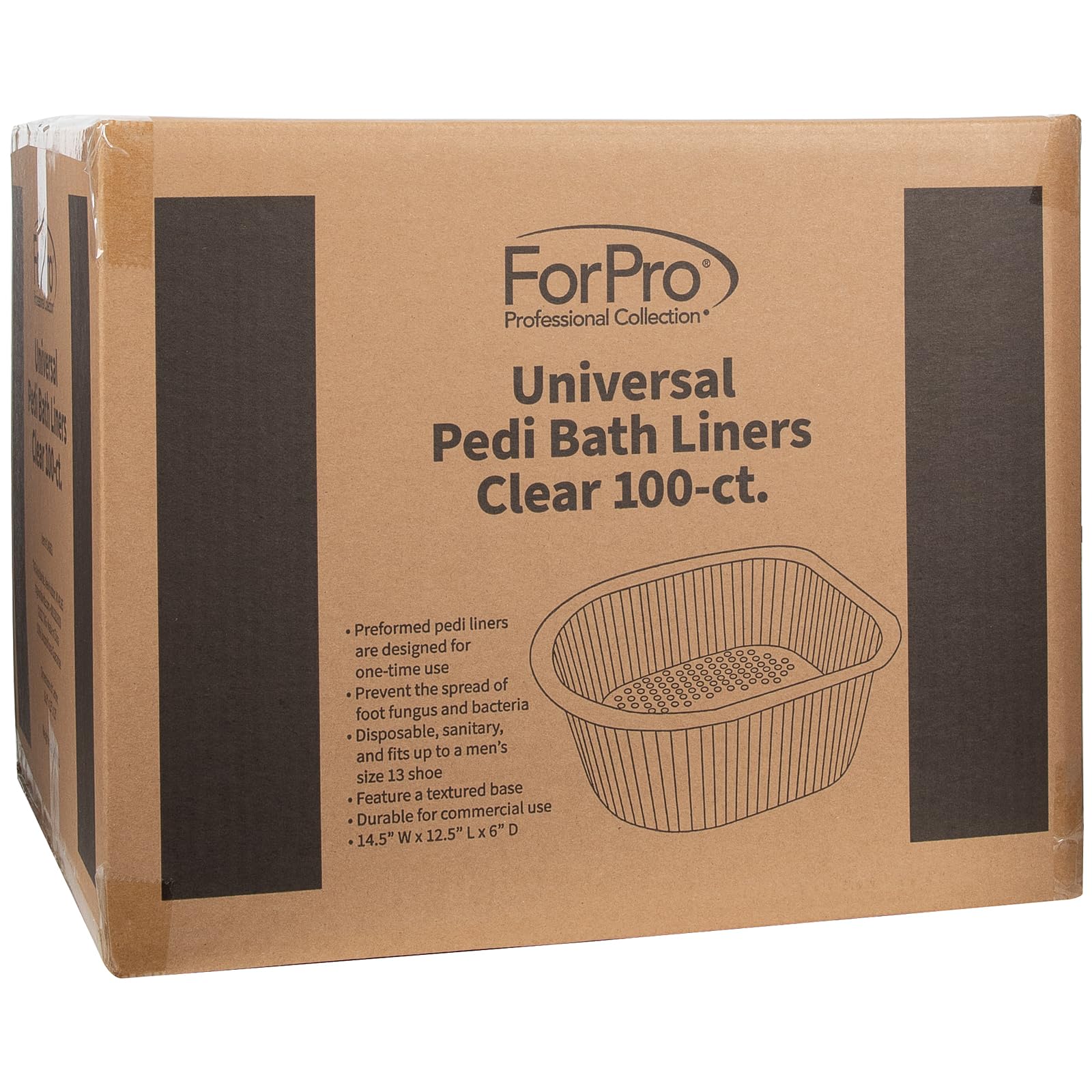 ForPro 100-count pack keeps refill stock ready for busy salons.