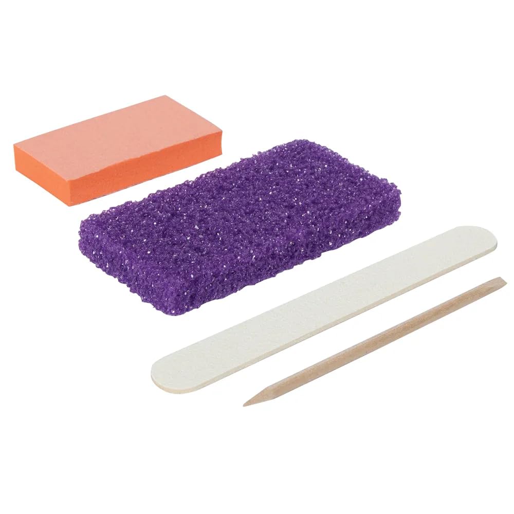 ForPro Pedi Kit orange mini buffer for quick shine