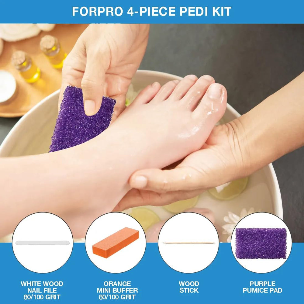 ForPro Pedi Kit packaged kits for hygienic dispensing
