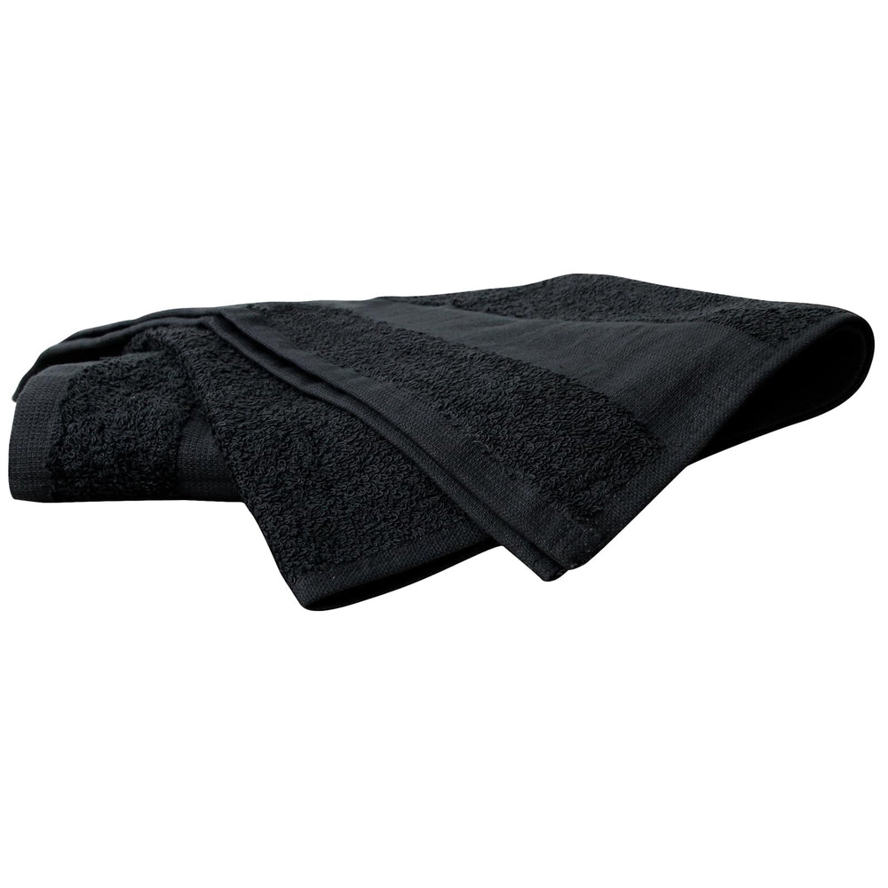 ForPro Premium Bleach Tough Salon Towels 410gsm cotton texture offers softness and absorbency for daily use.