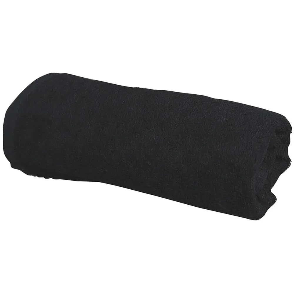 ForPro Premium Bleach Tough Salon Towels with hemmed edges show long-lasting durability in professional settings.