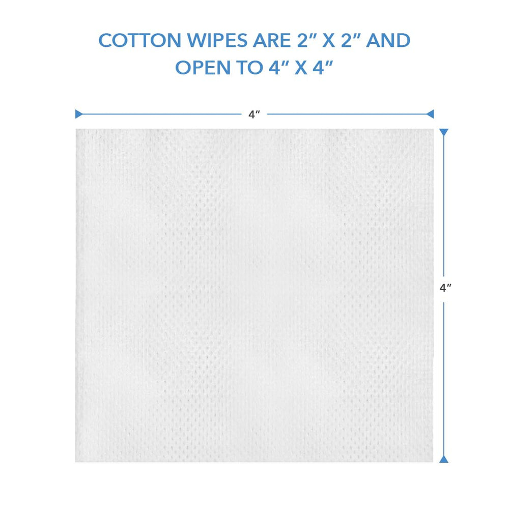 ForPro Premium Cotton Wipes cotton texture close-up showing plush softness