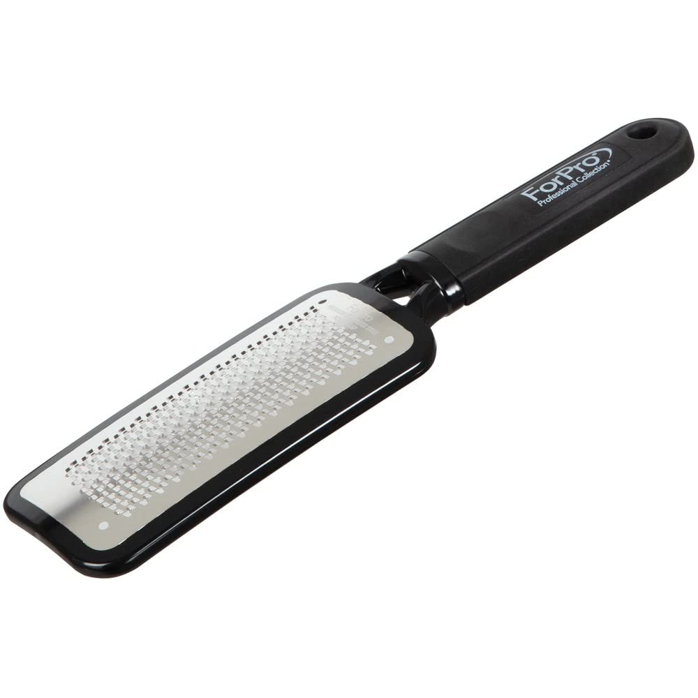 ForPro Premium Foot Rasp in use on feet demonstrates effective callus removal.