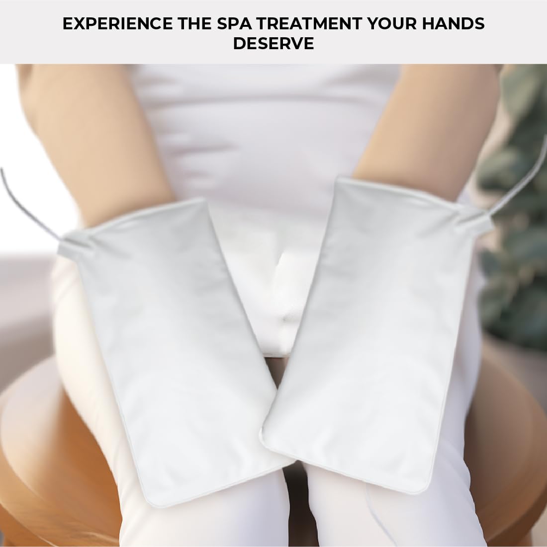 ForPro Premium Heated Mitts in use displaying warmth aiding moisturizers