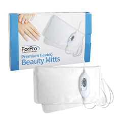ForPro Premium Heated Mitts interior view shows plush lining and even heat
