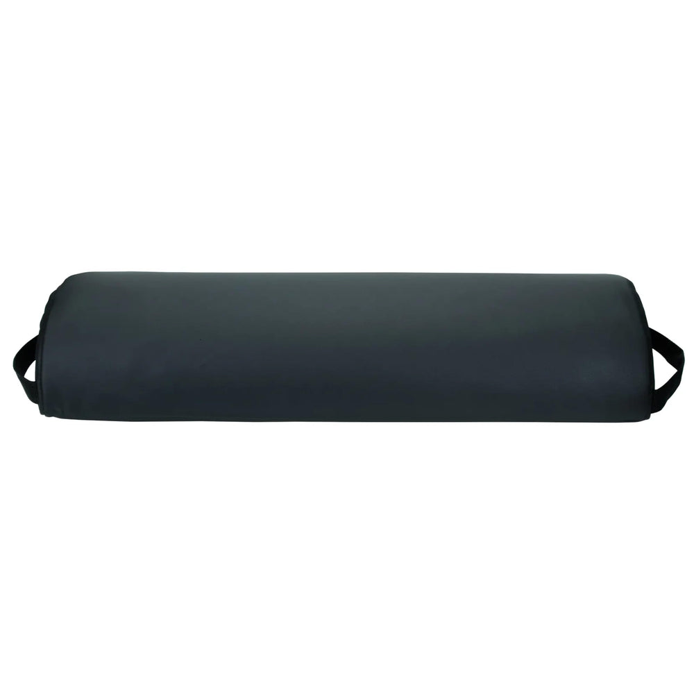 ForPro Premium Jumbo Half-Round Bolster Pillow side profile demonstrates versatile knee and neck relief