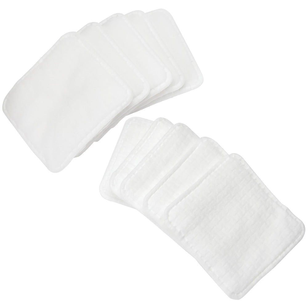 ForPro Premium Pure & Simple XL Facial Pads textured side ready to lift makeup and dirt.