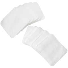 ForPro Premium Pure & Simple XL Facial Pads textured side ready to lift makeup and dirt.