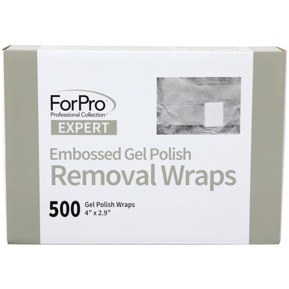 ForPro Professional Collection absorbent cotton pad detail for gel removal.