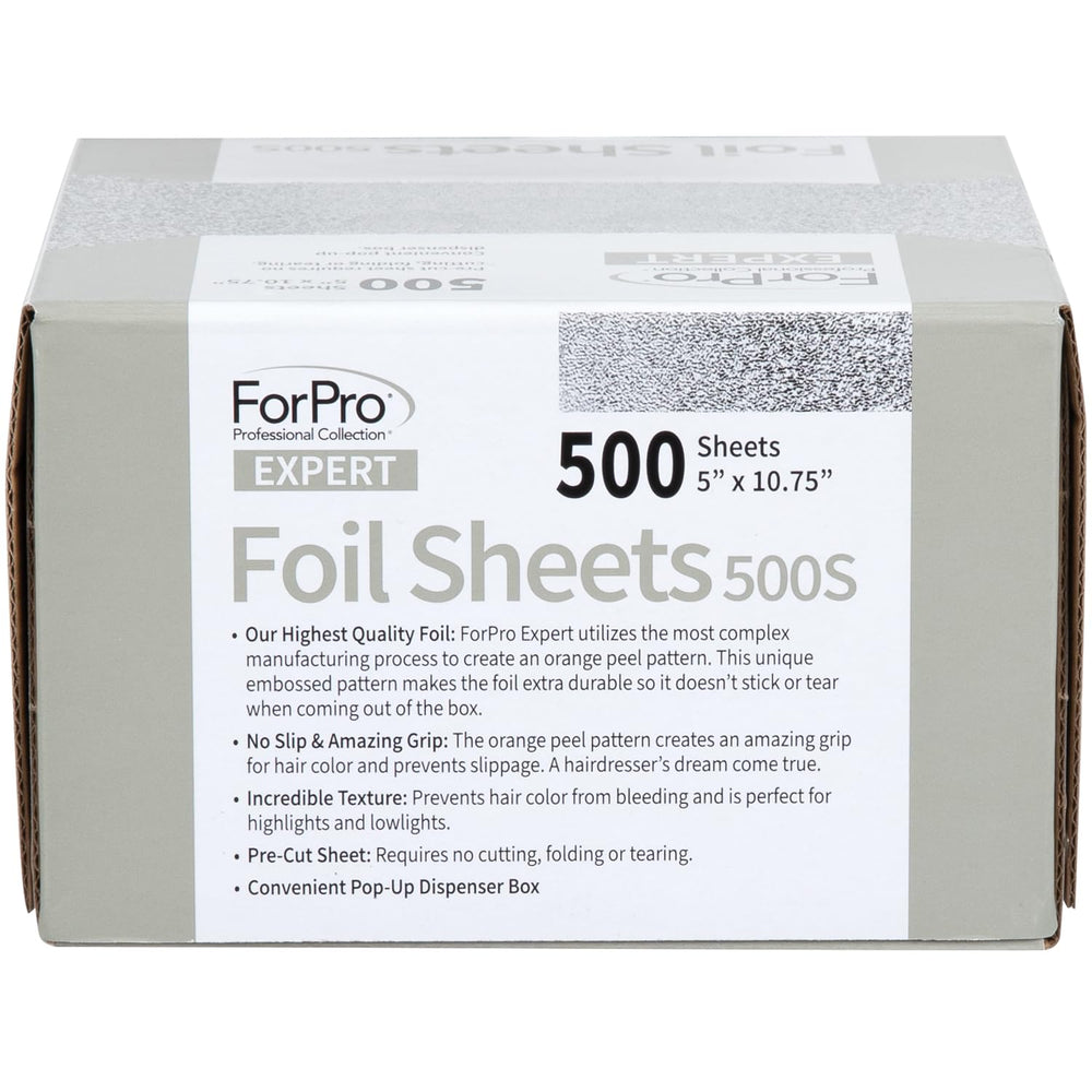 ForPro embossed foil durability reduces tearing and sticking during handling.