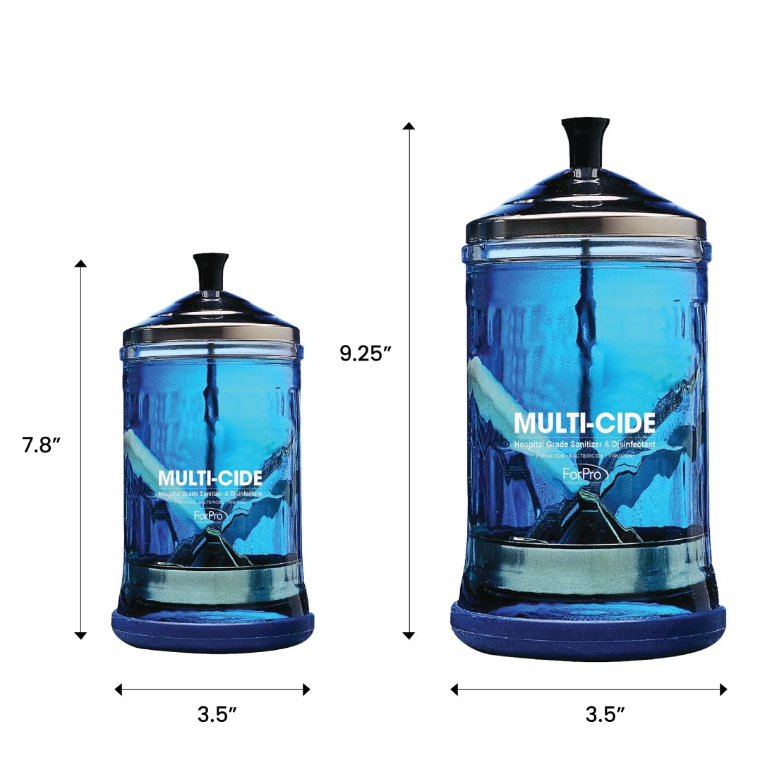 ForPro Multi-Cide jar supports streamlined manicure and spa workflows.
