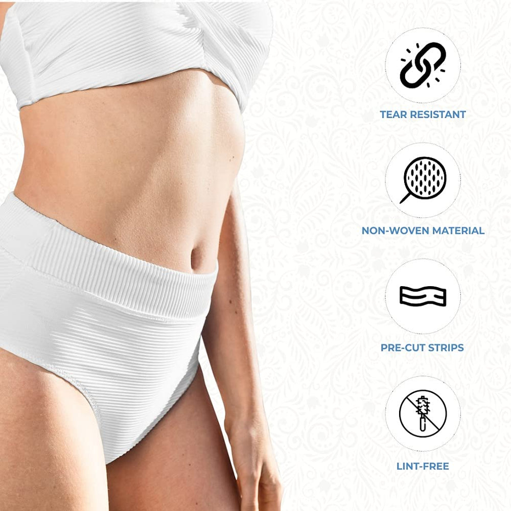ForPro white epilating strips pack emphasizes value and professional-grade supply.