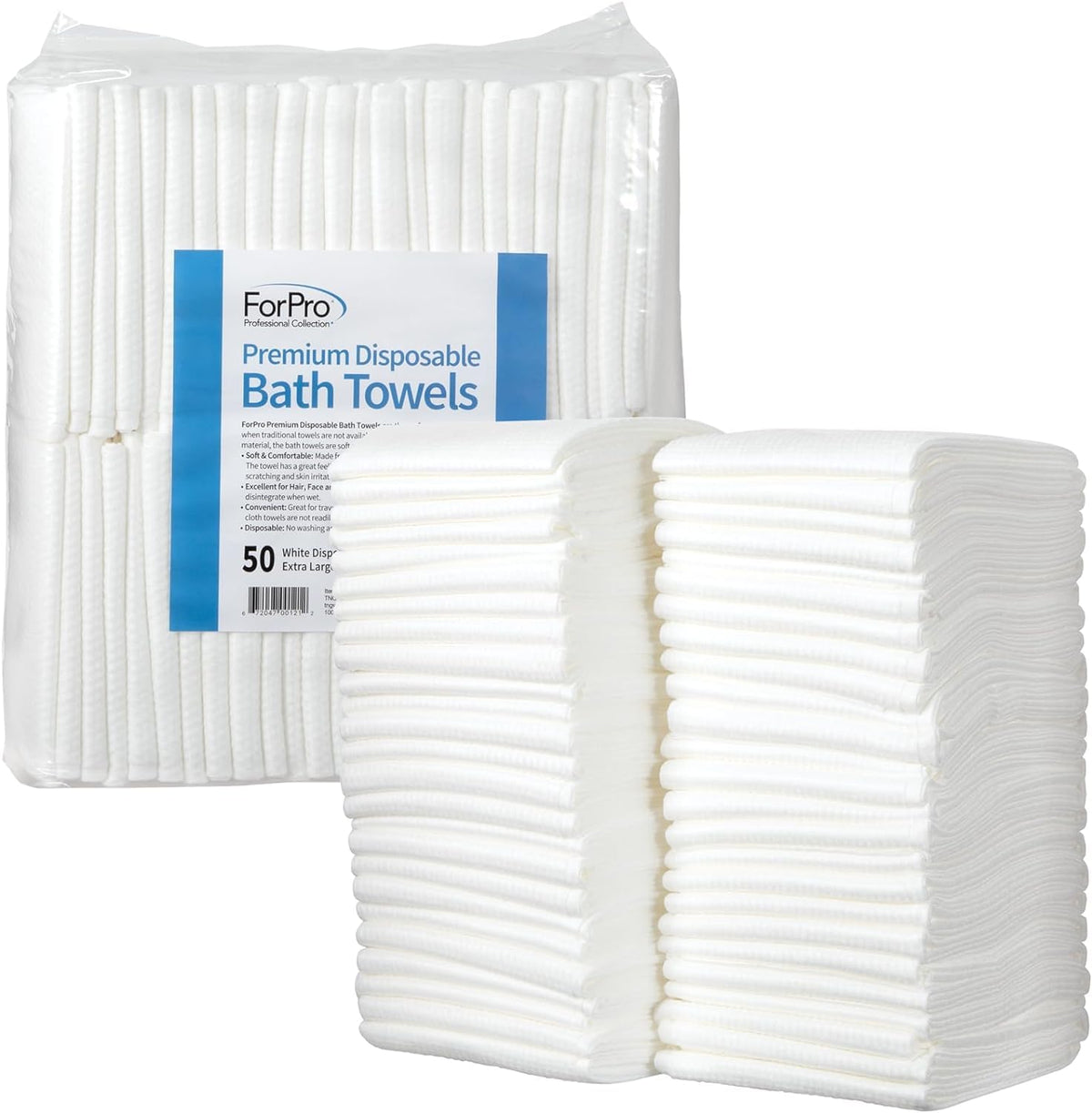 ForPro Professional Collection premium disposable towel with soft skin feel for spa-like comfort.