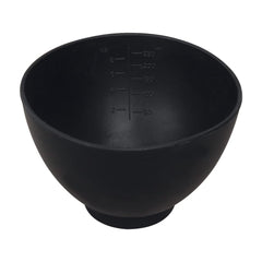 ForPro Professional Collection silicone mixing bowl black 8oz perspective supports precise facial prep.