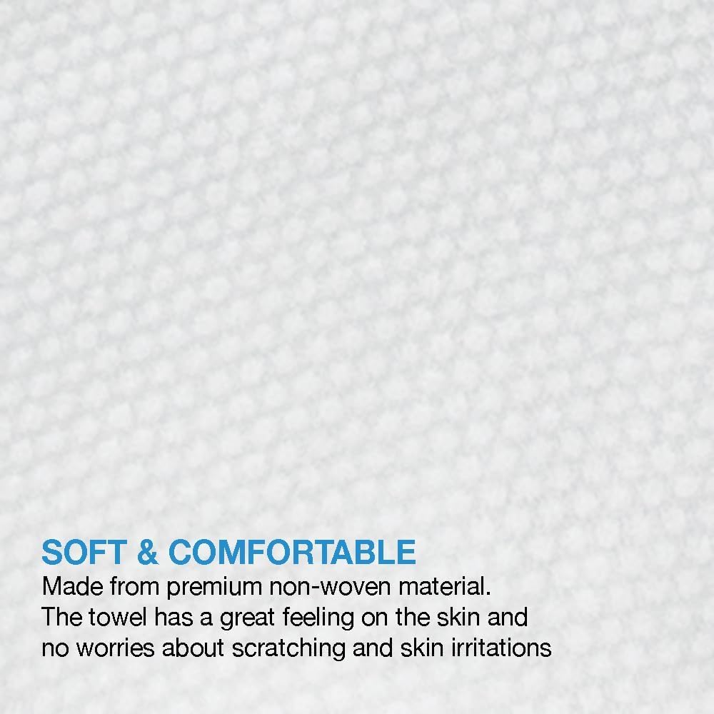 ForPro travel disposable towel ideal for on-the-go spa or gym uses.