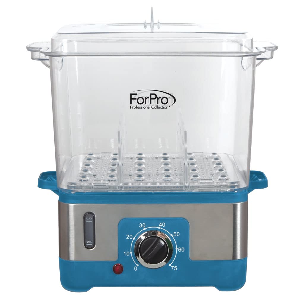 ForPro XL hot towel steamer front view showing compact footprint for busy spas.