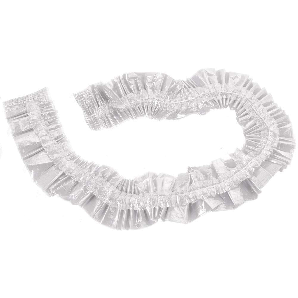 ForPro spa liners show elastic-band design securing liner placement