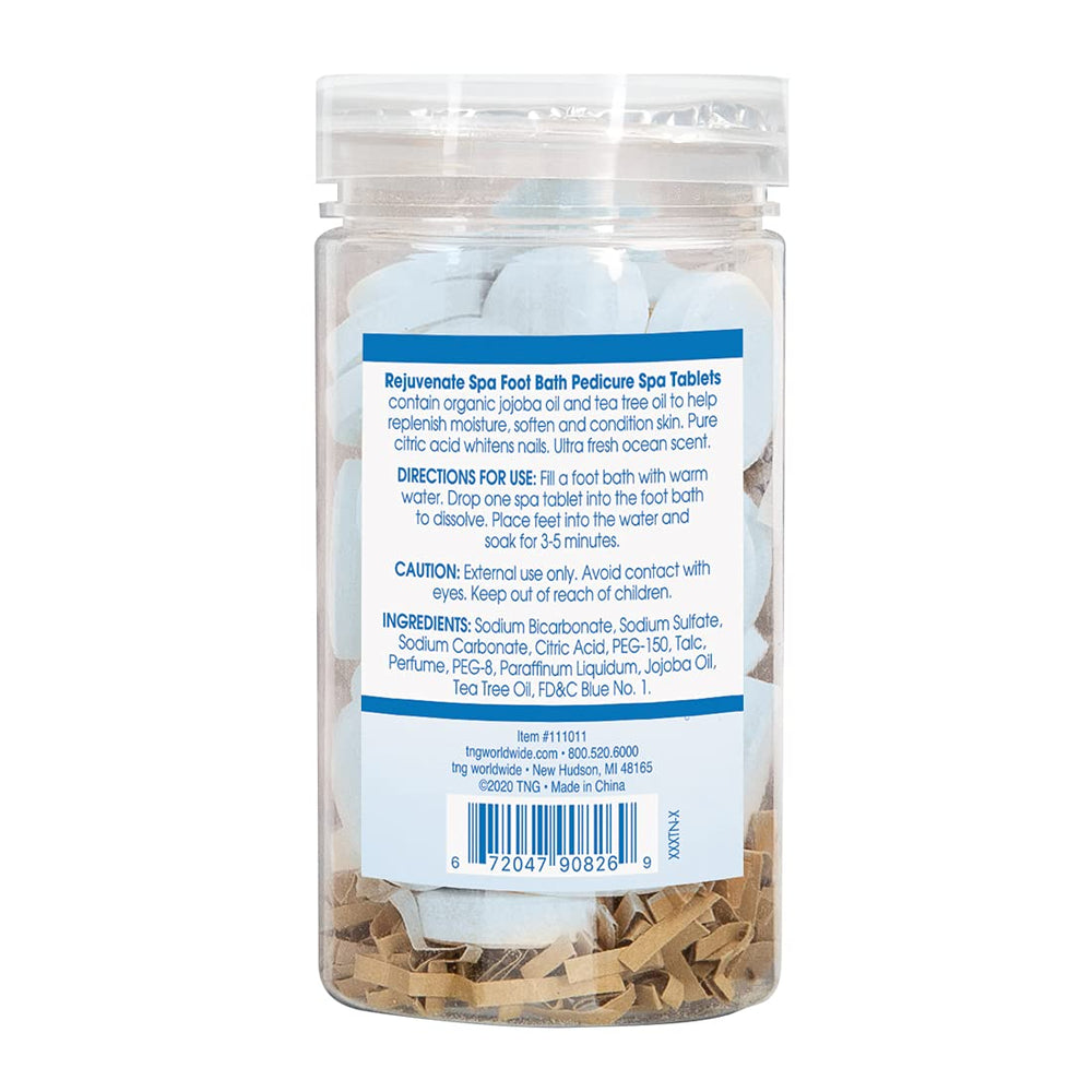 ForPro Rejuvenate Spa Foot Bath with jojoba oil close-up, delivering moisture during soak