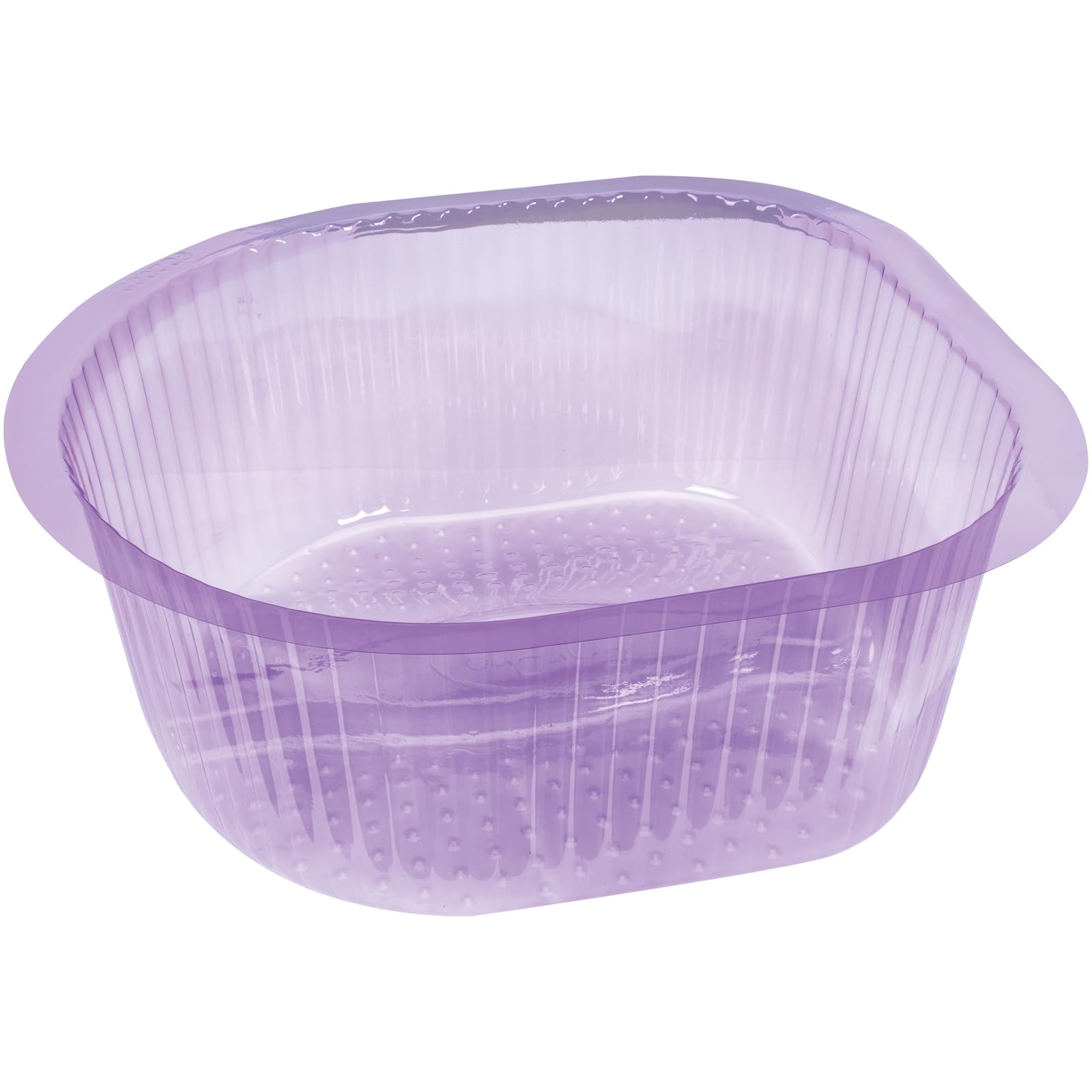 ForPro Universal Pedi Bath Liners 6-inch depth ensures comfortable soaking during pedicures.