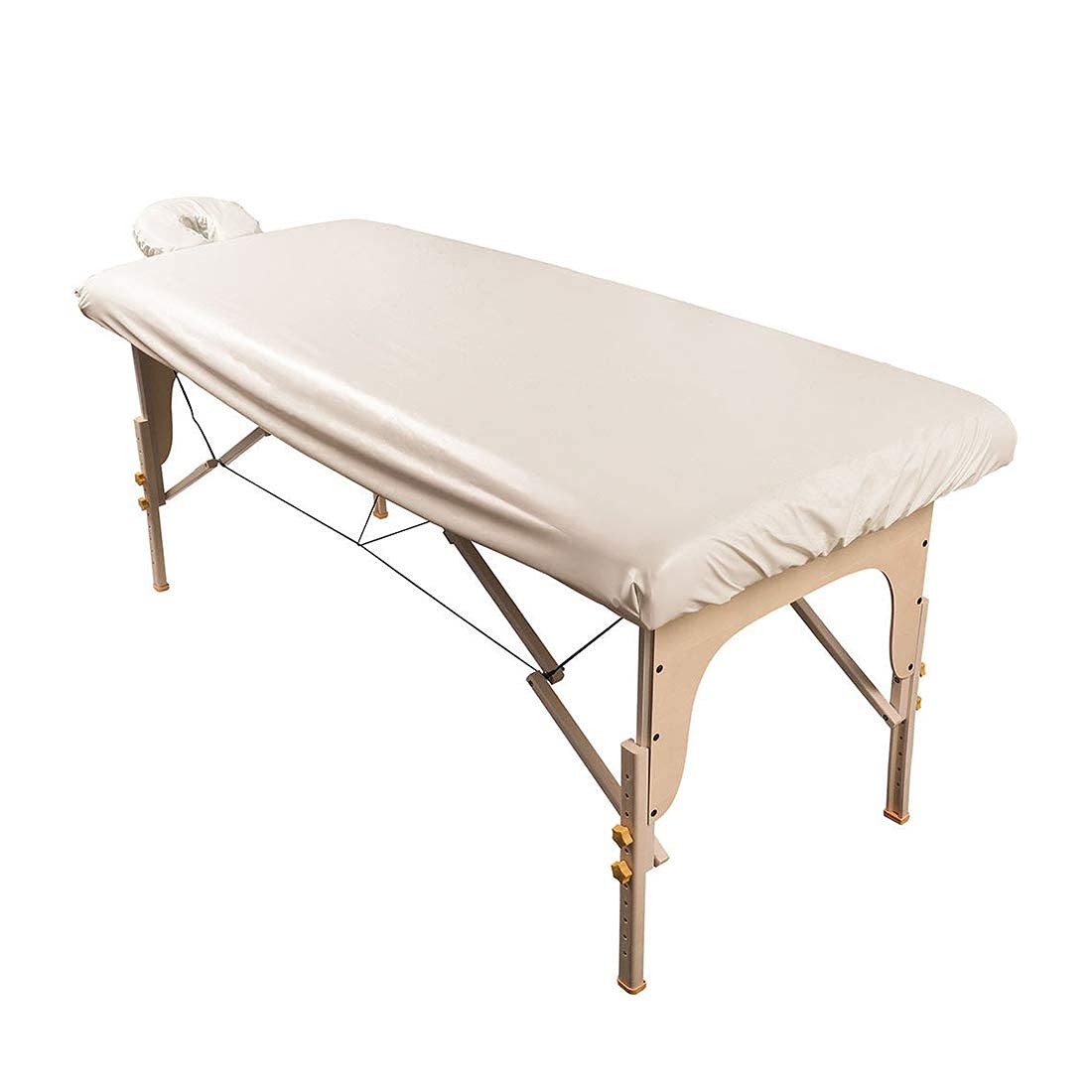 ForPro waterproof massage sheet cover keeps treatment tables dry during wet spa sessions.