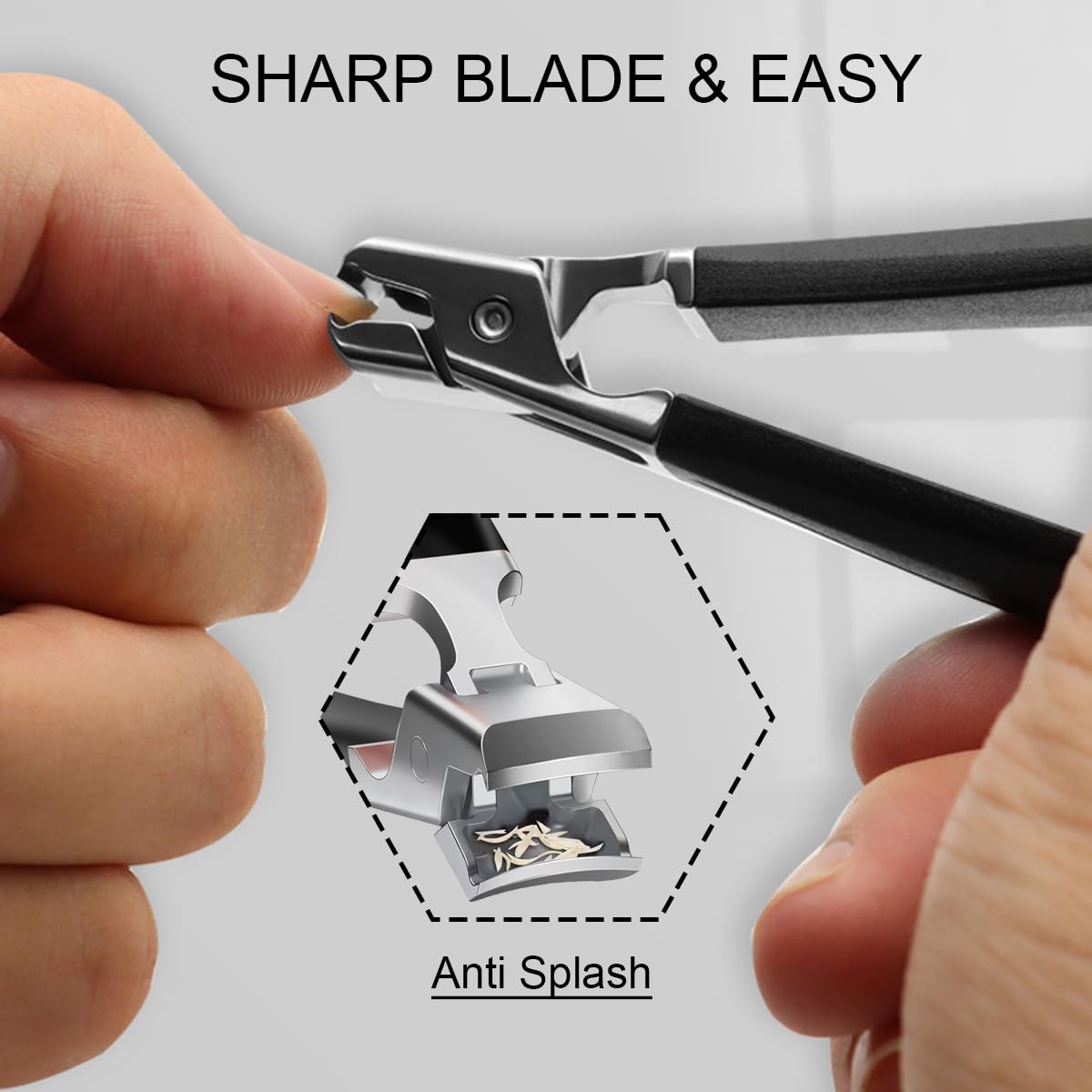 Fotiwesd pregnant-friendly toenail clipper design reduces bending strain