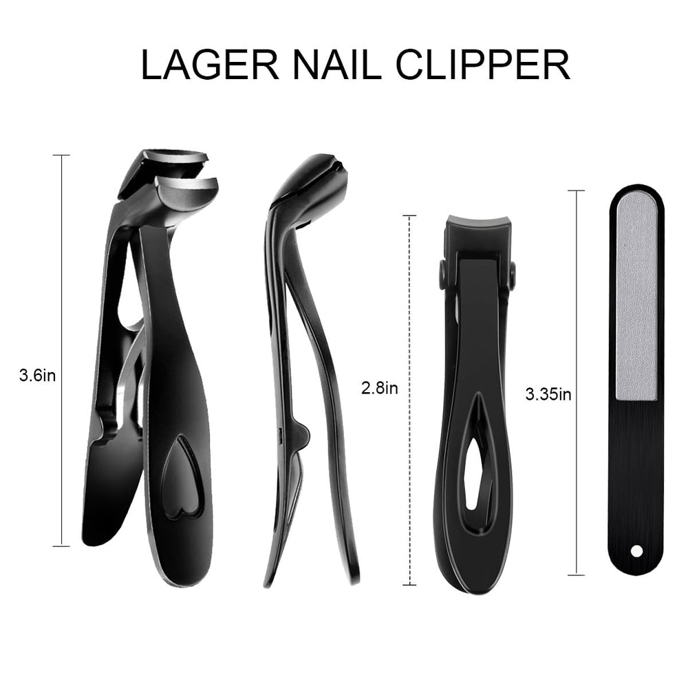 Fotiwesd angled-head toenail clipper trimming toenails with less bending