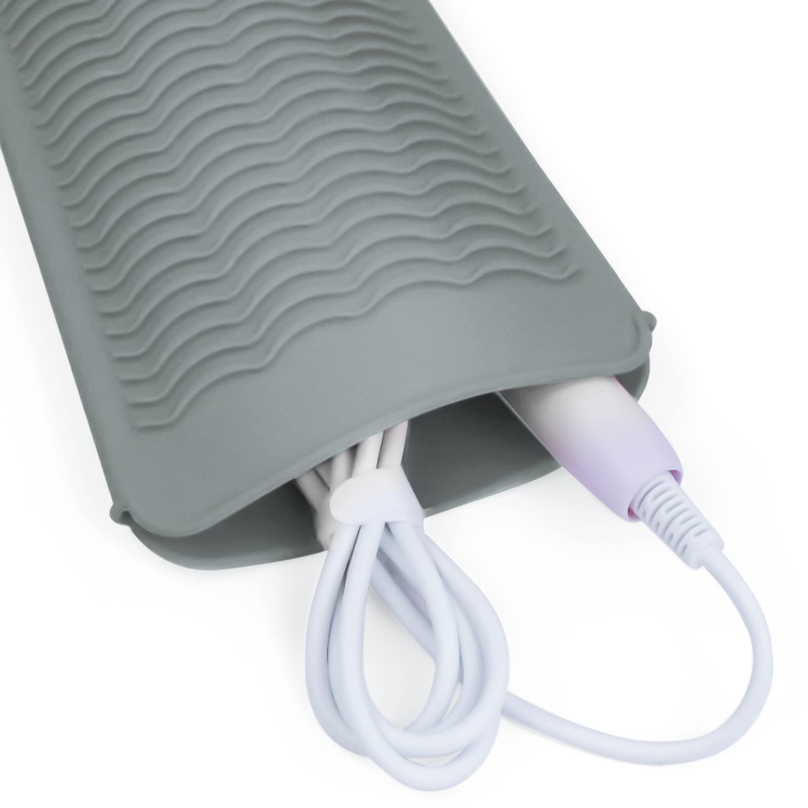 Fouews heat protective mat demonstrates two in one storage for tools.
