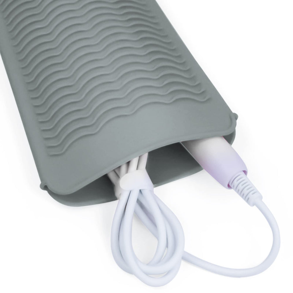 Fouews heat protective mat demonstrates two in one storage for tools.