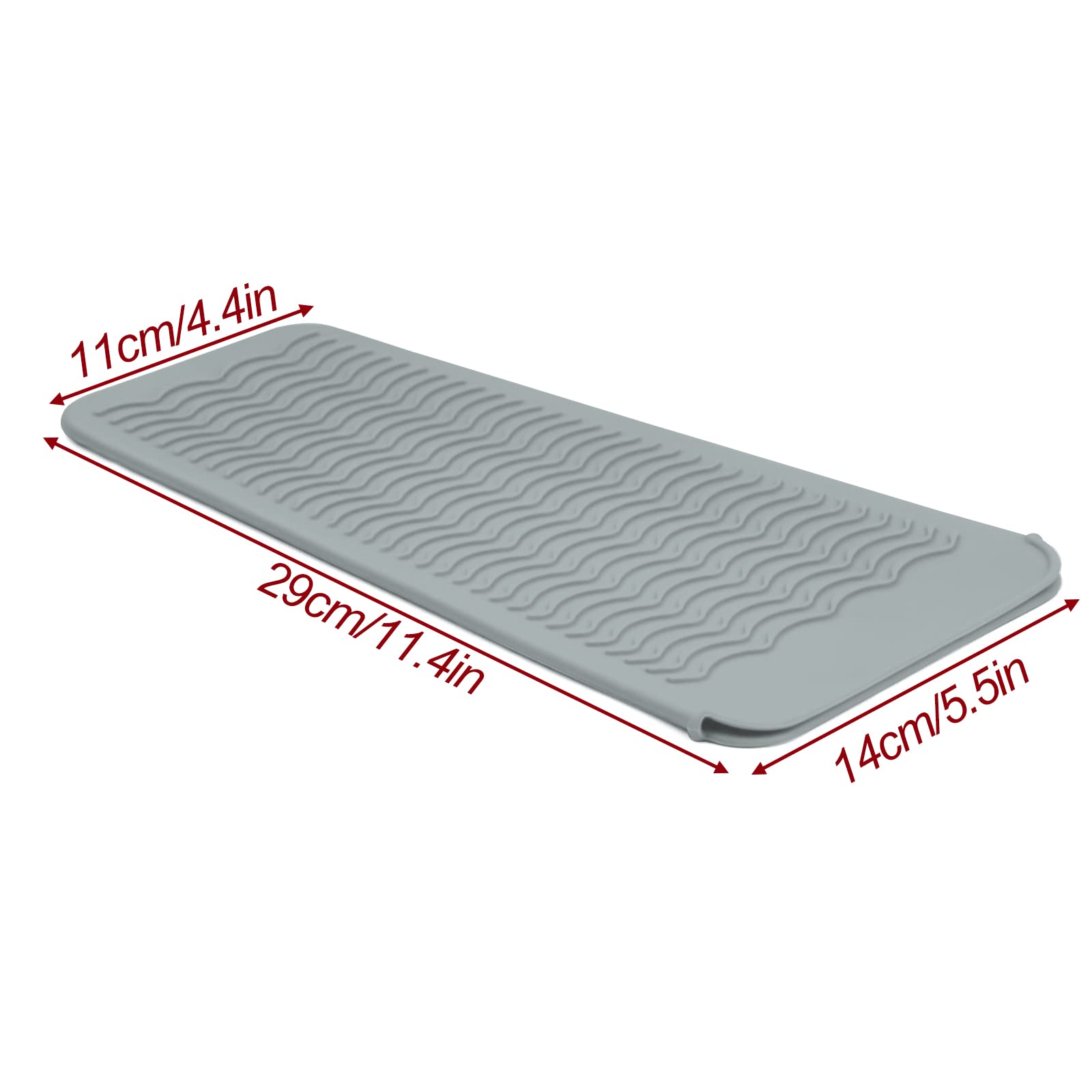 Fouews silicone pouch for hot tools enables safe transport after use.