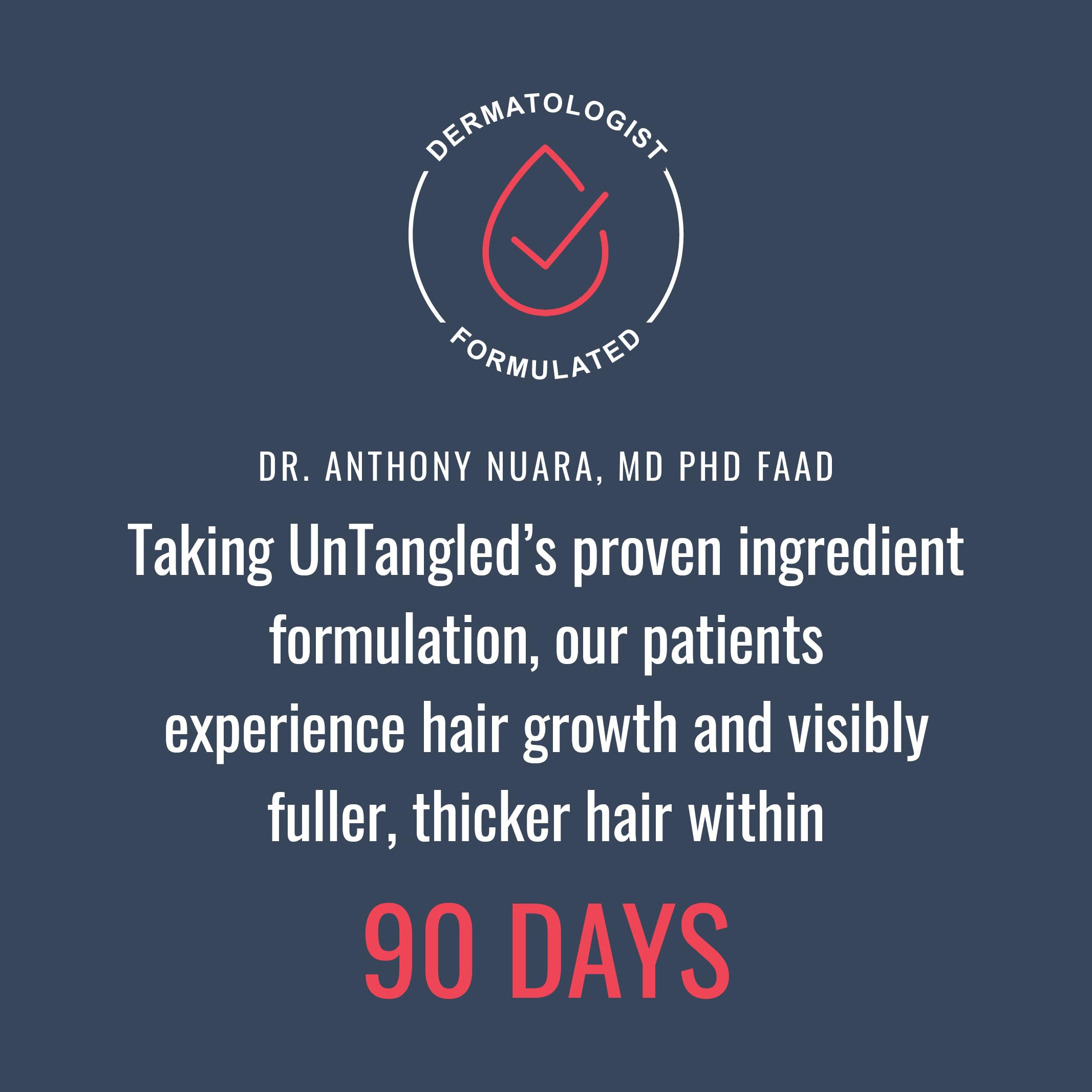 Foundation Skincare UnTangled Hair Vitamins consumer-take image suggests routine-friendly wellness