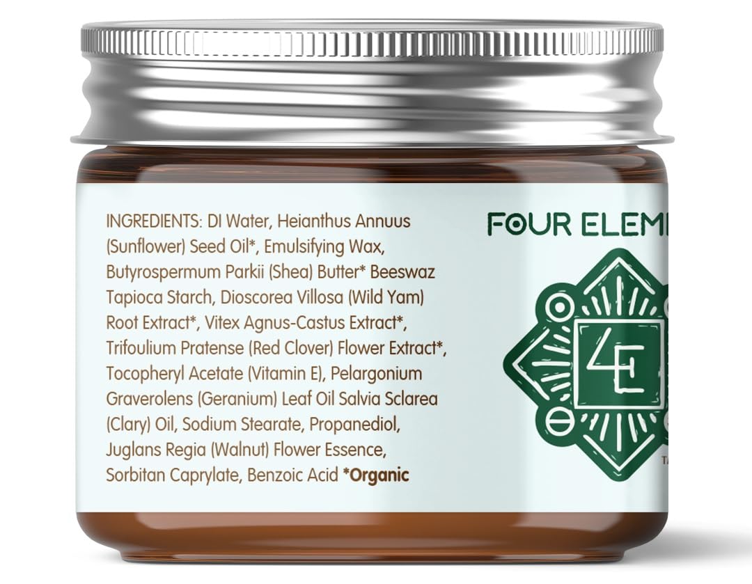Four Elements wild yam root close-up for natural ingredient origins.