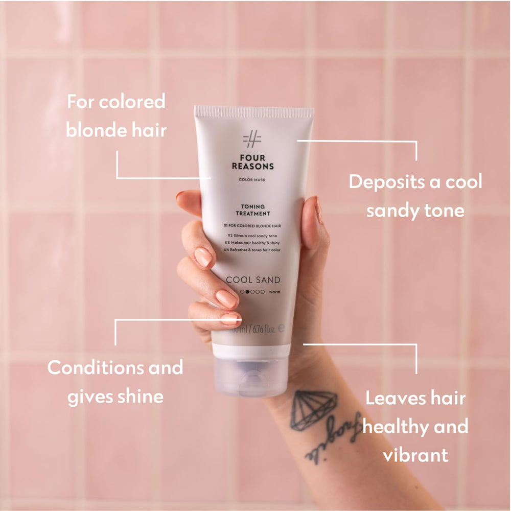Four Reasons Color Mask Textura Crema Aplicacion: crema cremosa para una aplicación suave.