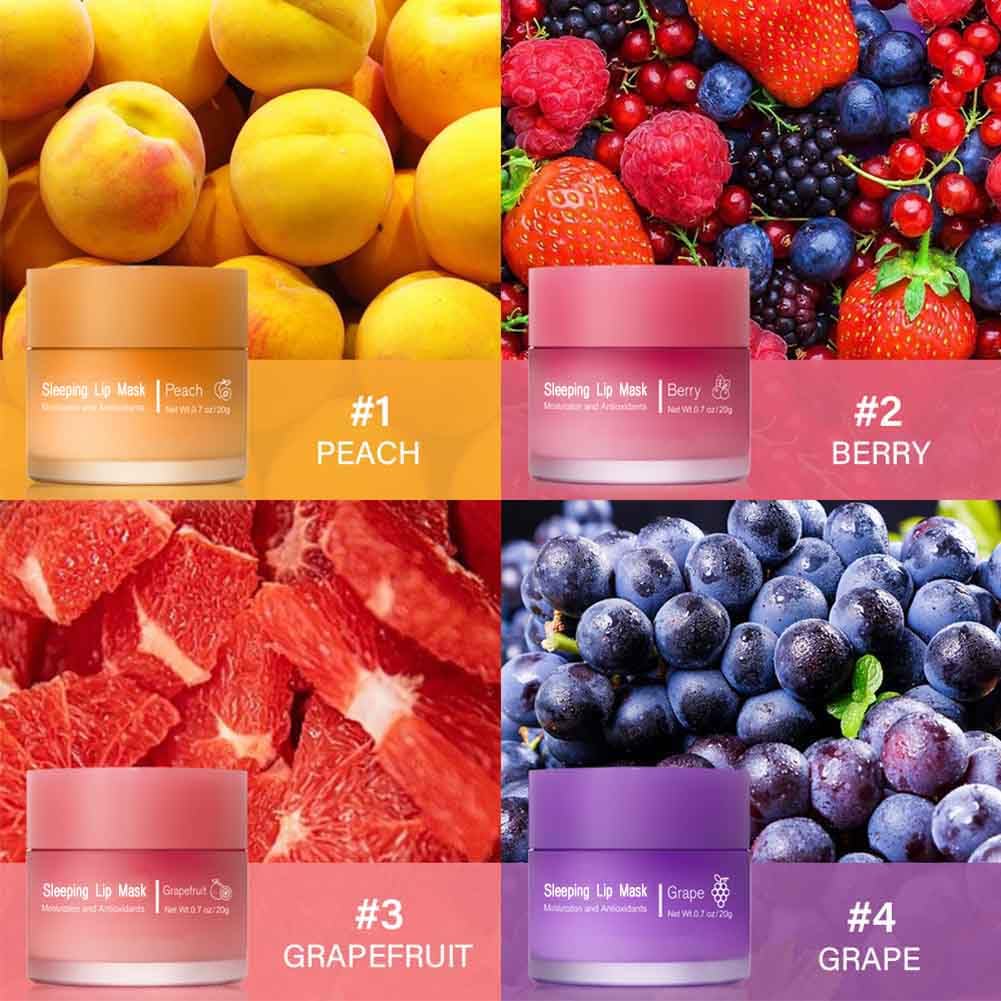 Fovcos lip mask softens exfoliation and removes dry skin for smoother lips.