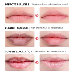 Fovcos sleeping lip mask application before bed for easy nightly lip care.